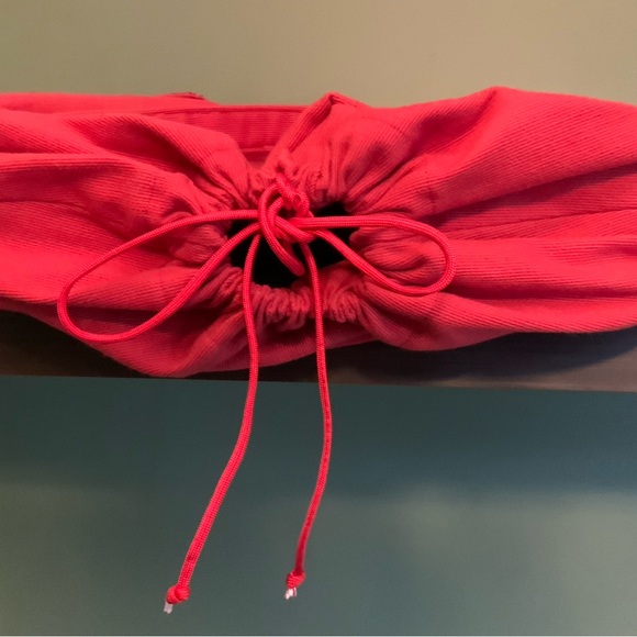 Handcrafted Lined Tote Bag w/ Seahorse Vibrant Design - Picture 7 of 7